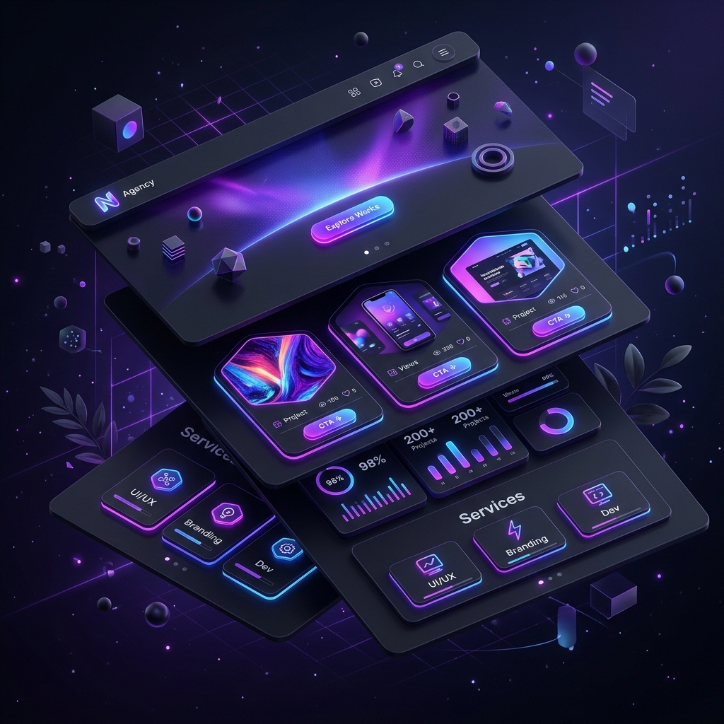 Web Design Interface